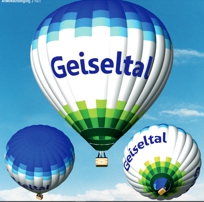 Geiseltal-Ballon-blau-weiß-gruen